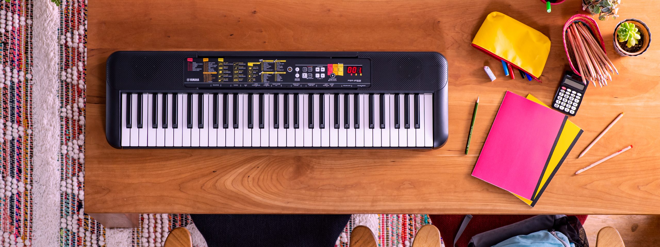 Yamaha PSR-F52 tastiera 61 tasti per principianti