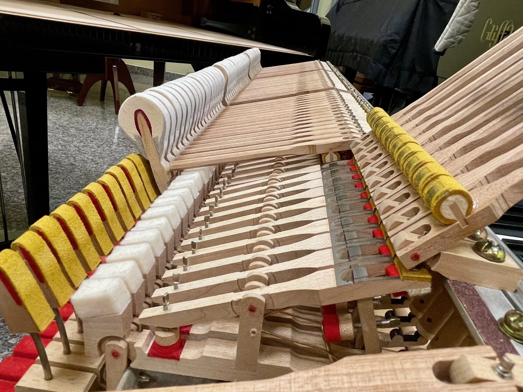 Yamaha C1 pianoforte a coda usato 161 cm Giappone