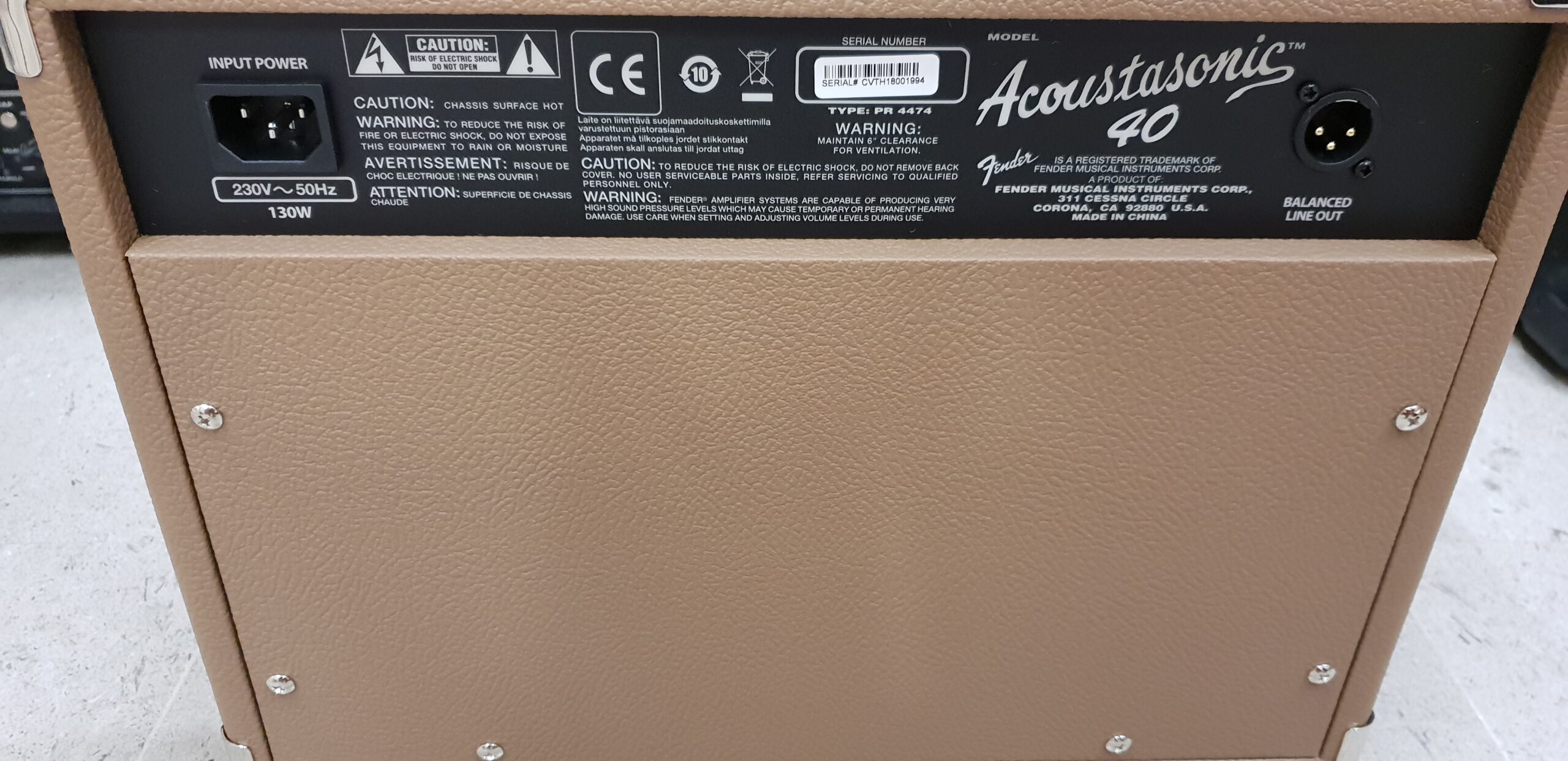 Fender Acoustasonic 40 amplificatore acustico 40W