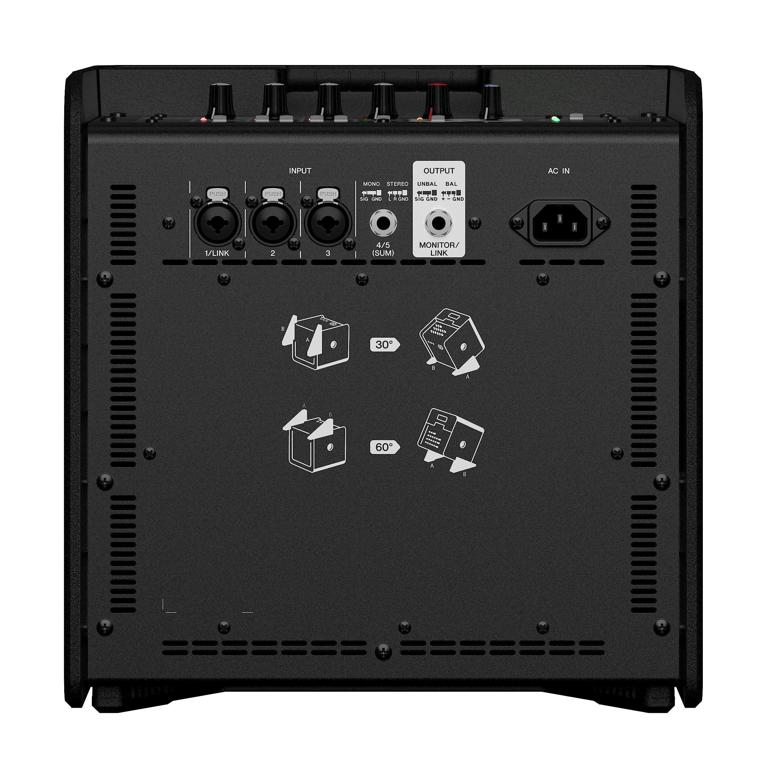 Yamaha STAGEPAS 200 Cassa PA Portatile Nera 180W