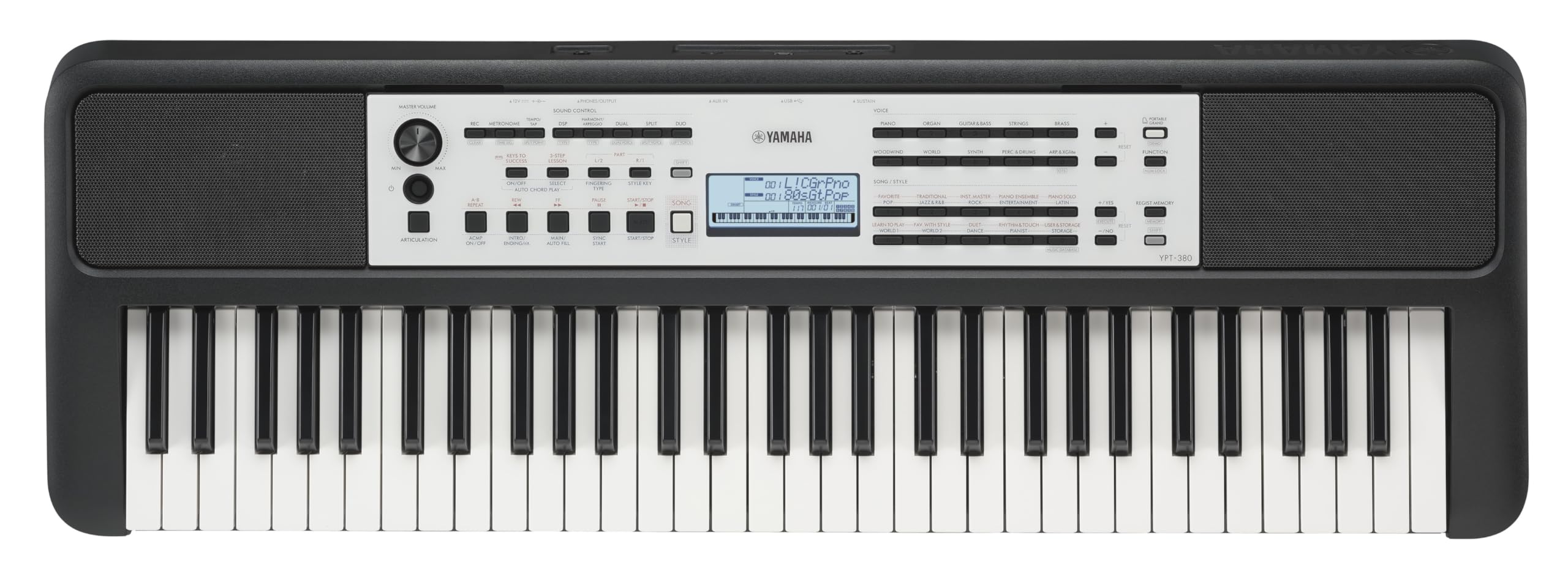 Yamaha YPT-380 tastiera portatile 61 tasti touch