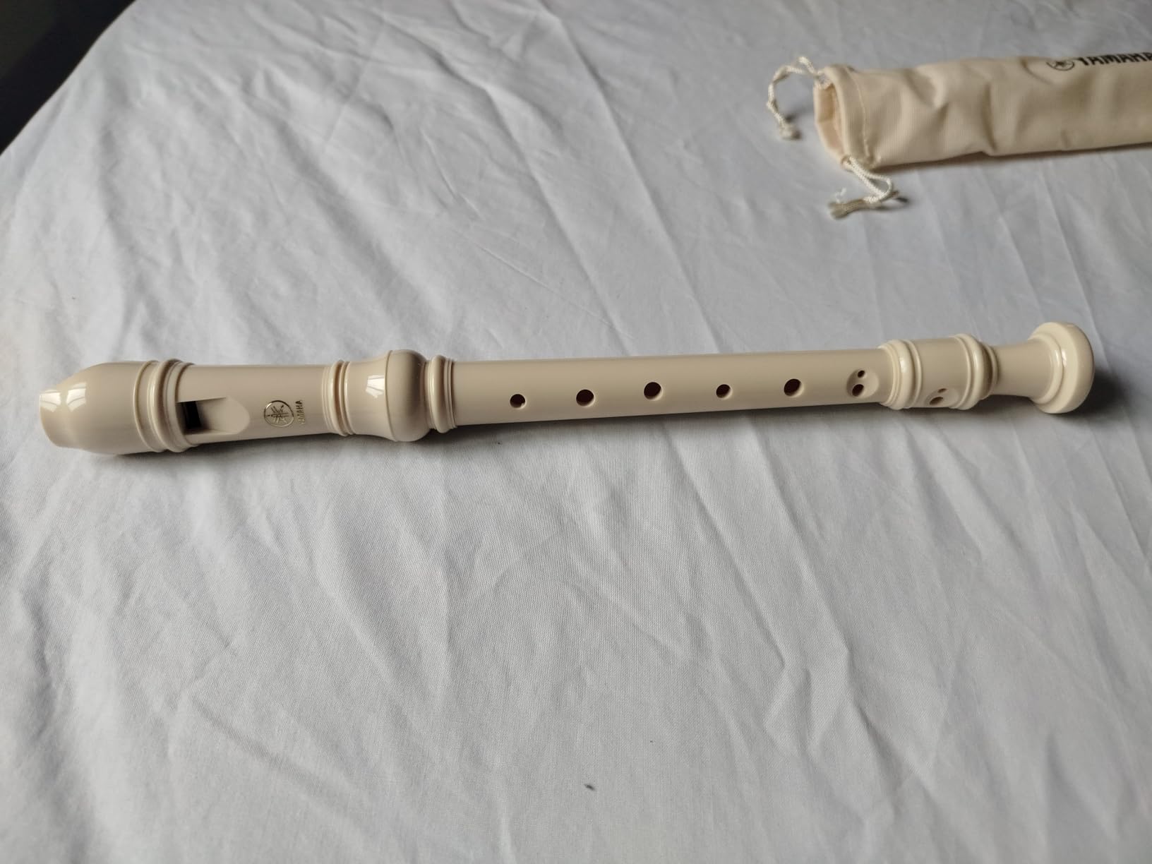 Yamaha YRS24B Flauto Dolce Soprano Do Avorio ABS Scuola