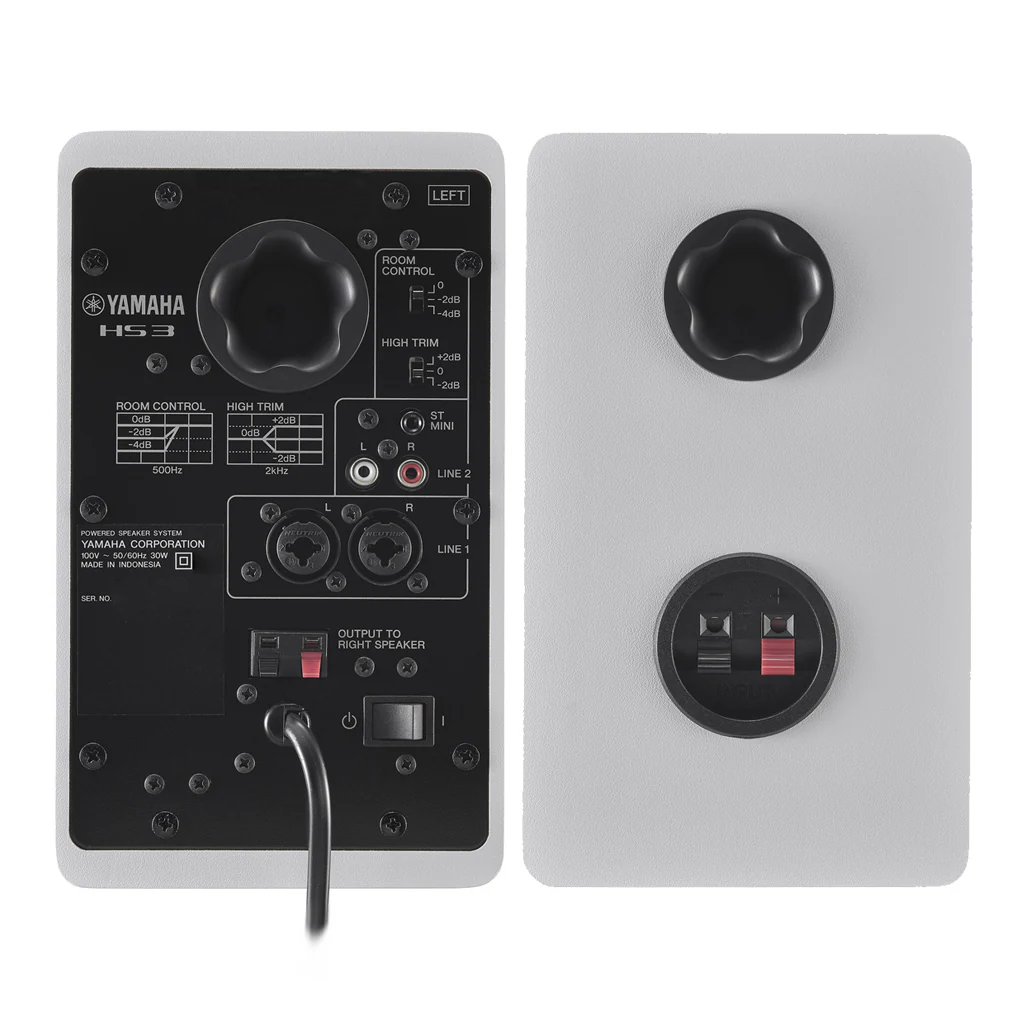 Yamaha HS3 coppia monitor studio 3,5" white