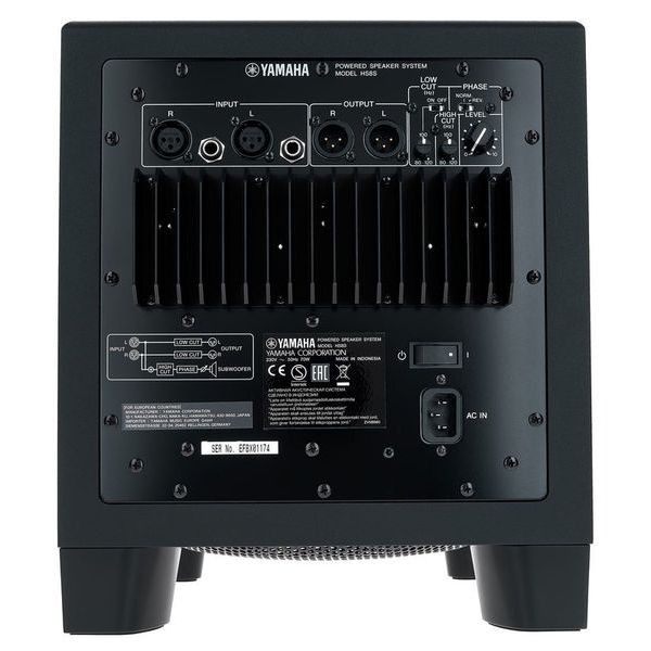 Yamaha HS8S subwoofer attivo studio 8" amplificato
