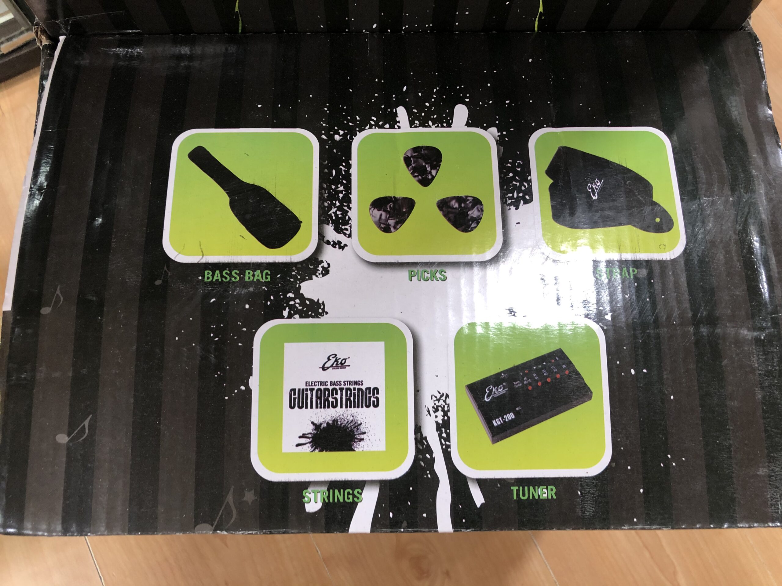 Eko Bass Pack basso elettrico kit completo per principianti