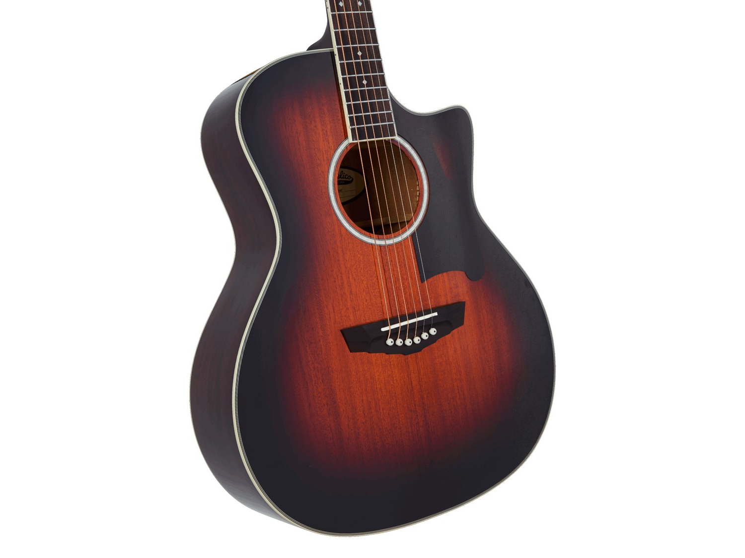 D'Angelico Excel Gramercy chitarra acustica Mahogany Burst Ex Demo