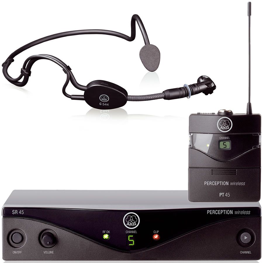 AKG WMS45 Sport Set Radiomicrofono Archetto Wireless
