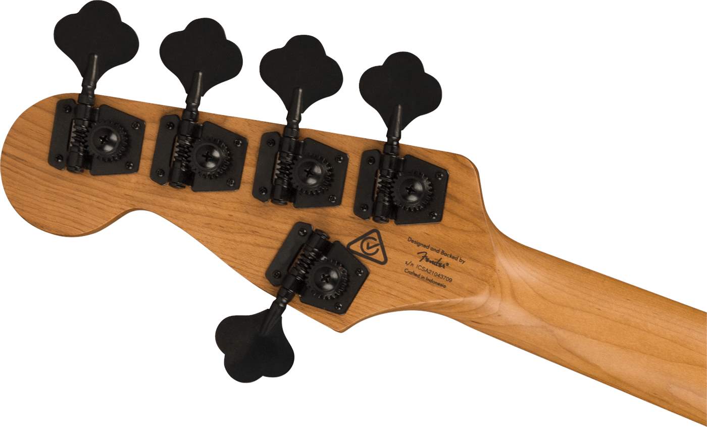 Squier Contemporary Jazz Bass V basso gunmetal active