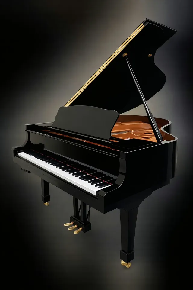 Yamaha C3 Silent pianoforte a coda usato 186 cm