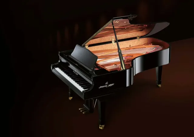 Shigeru Kawai SK7 pianoforte a coda nero 229 cm