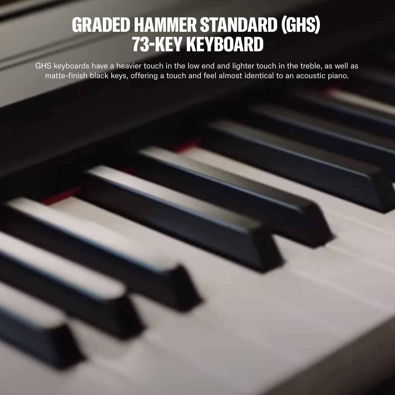 Yamaha P-121 B pianoforte digitale 73 tasti nero