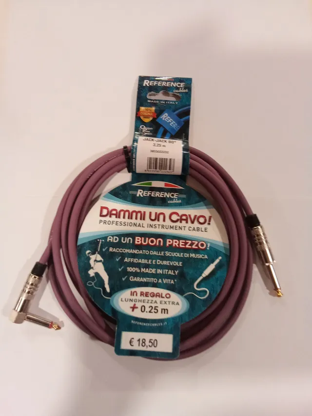Reference Dammi Un Cavo cavo chitarra jack angolato 3,25 m