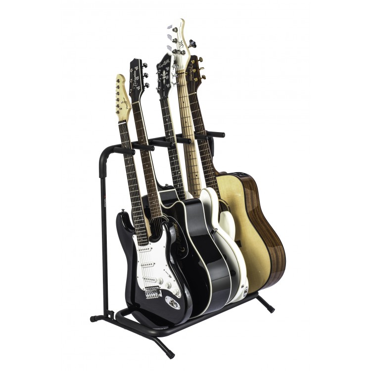 Supporto quintuplo per chitarra 5 posti