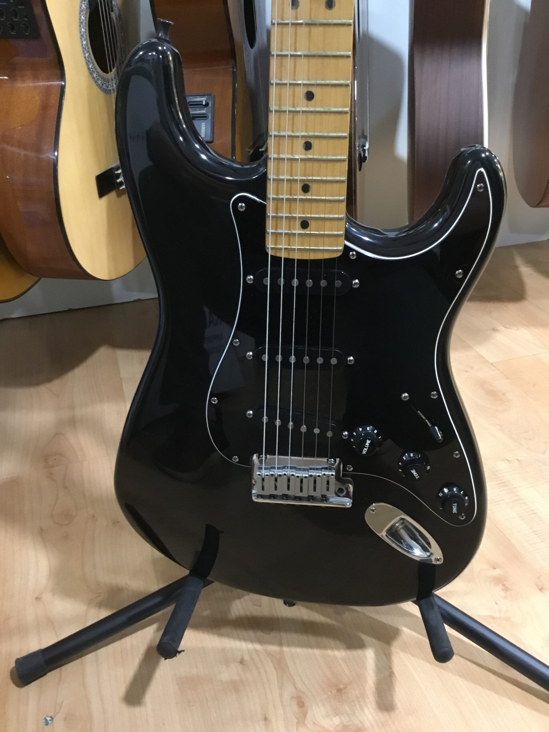 Fender American Standard Stratocaster chitarra elettrica nera 1996