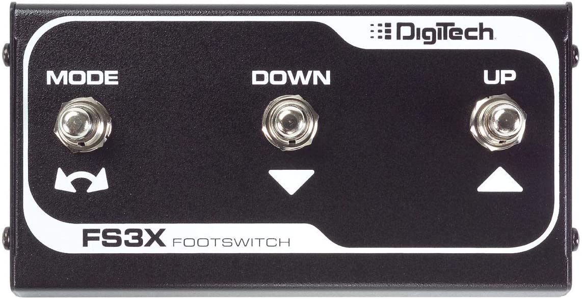 Digitech FS3X Footswitch Pedale 3 Pulsanti con Cavo