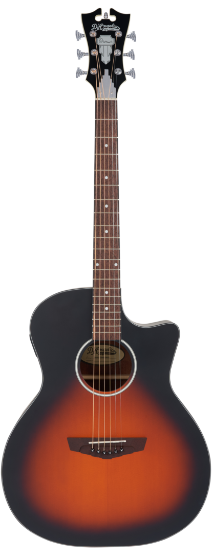 D'Angelico Premier Gramercy LS chitarra acustica Vintage Sunburst