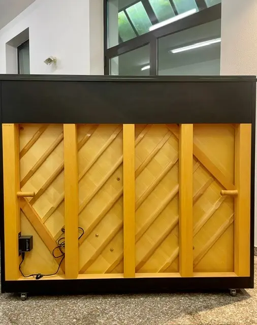 Yamaha YUS5 TransAcoustic pianoforte verticale usato nero