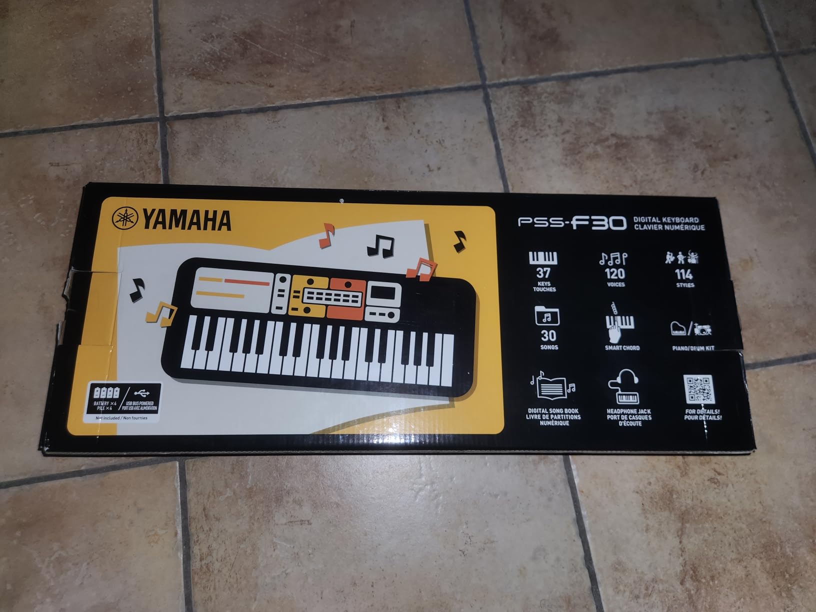 Yamaha Remie PSS-E30 Tastiera Bambini 37 Tasti Bianca Quiz