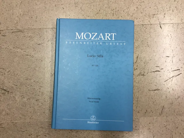 Mozart KV 135 Spartito partitura classica