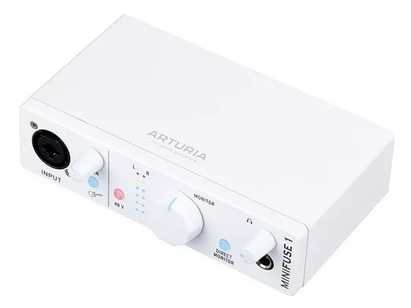 Arturia MiniFuse 1 Interfaccia audio USB-C Bianca solo