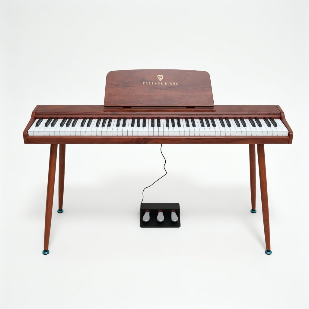 Terence P10 Piano Casa 88 Tasti Pesati Noce Nero