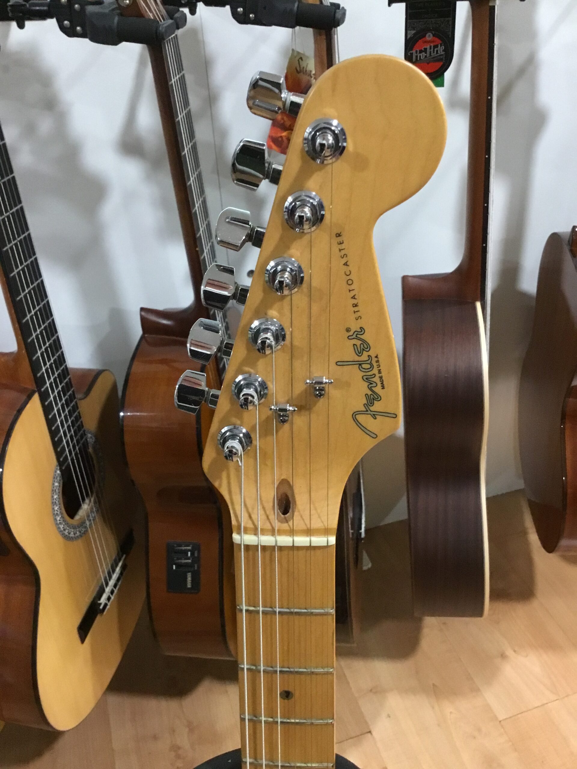Fender American Standard Stratocaster chitarra elettrica nera 1996
