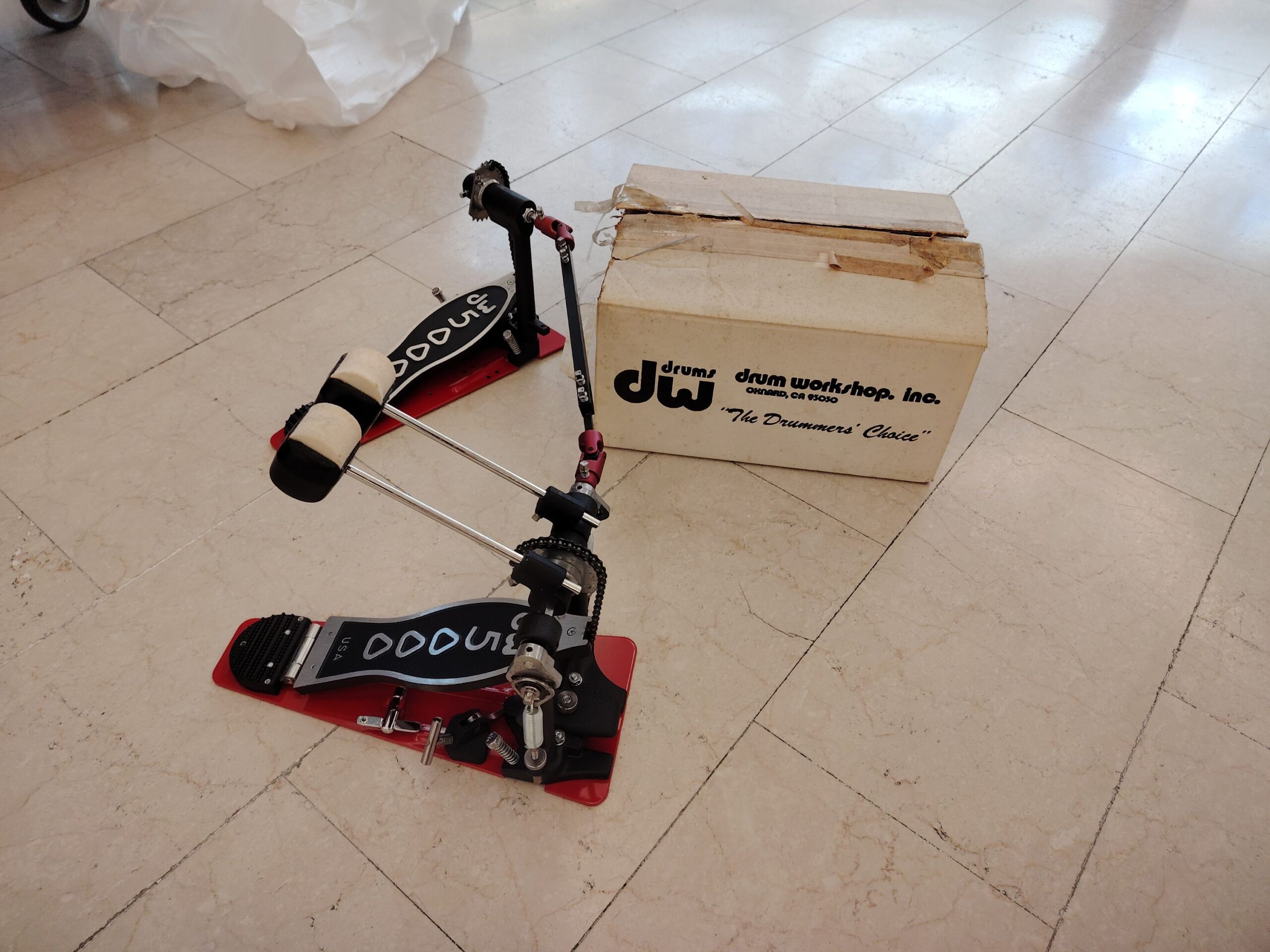 DW 5002T Doppio Pedale Batteria Ex Demo