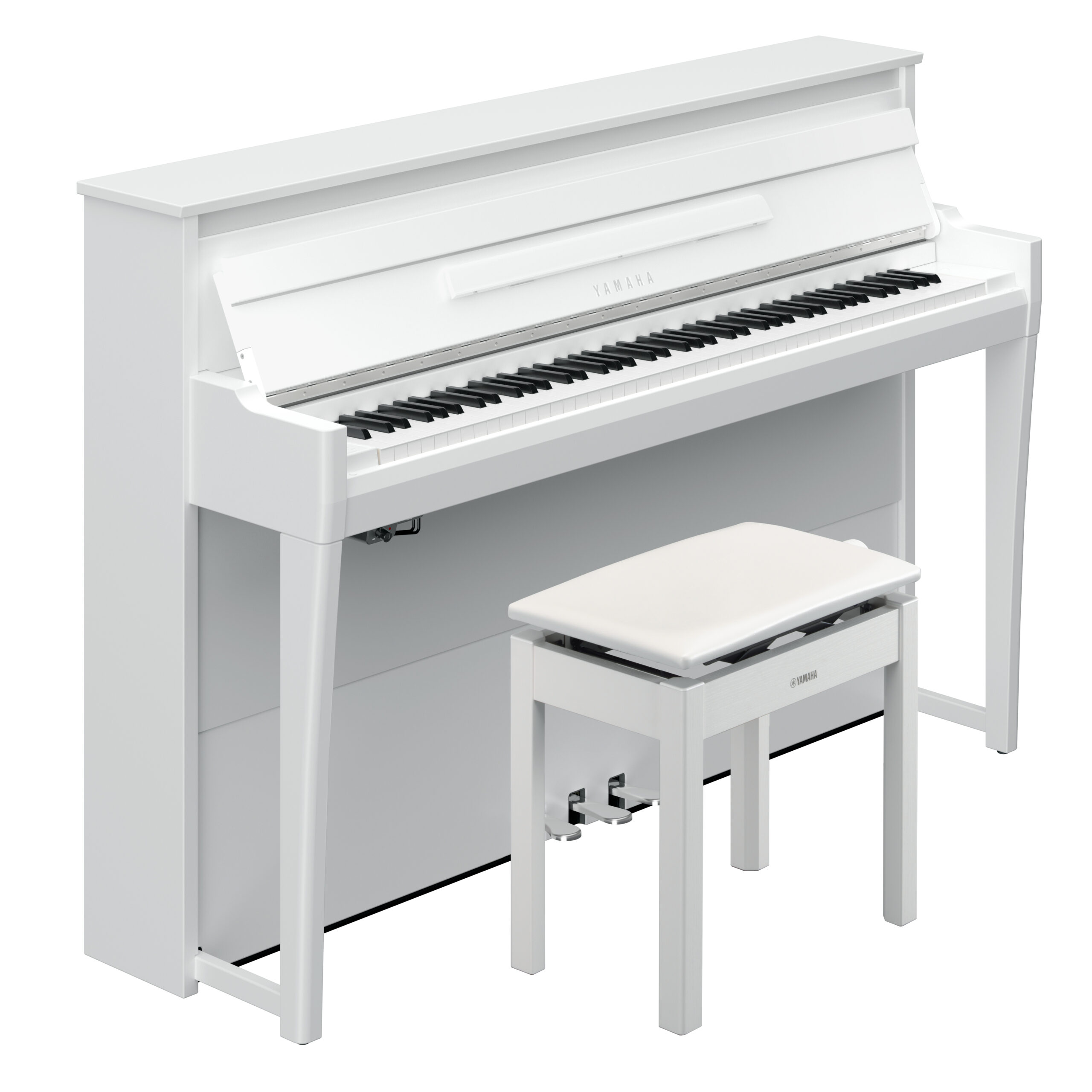 Yamaha NU1XA AvantGrand pianoforte ibrido bianco lucido
