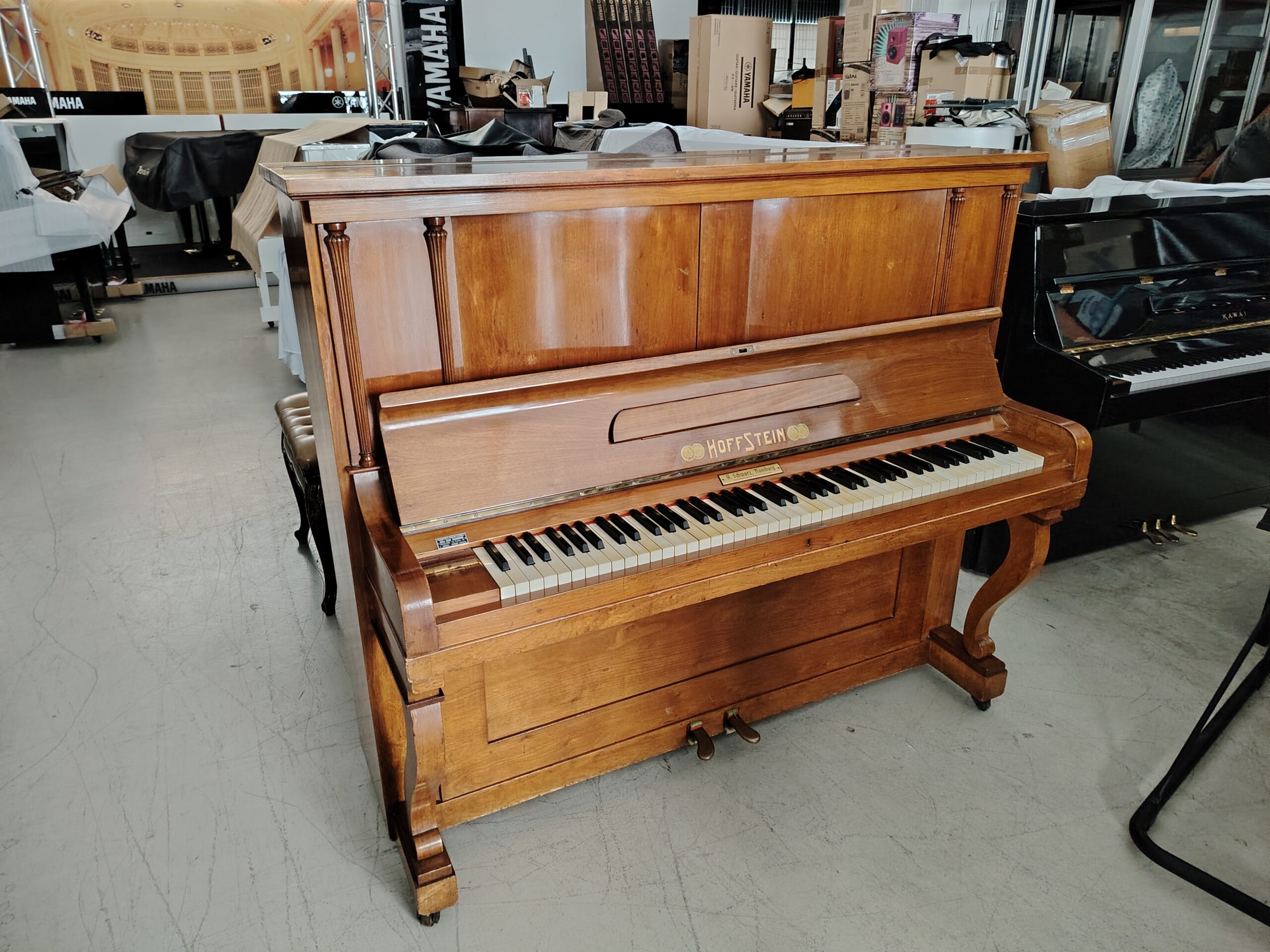 Hoffstein Noce pianoforte verticale tedesco amatoriale