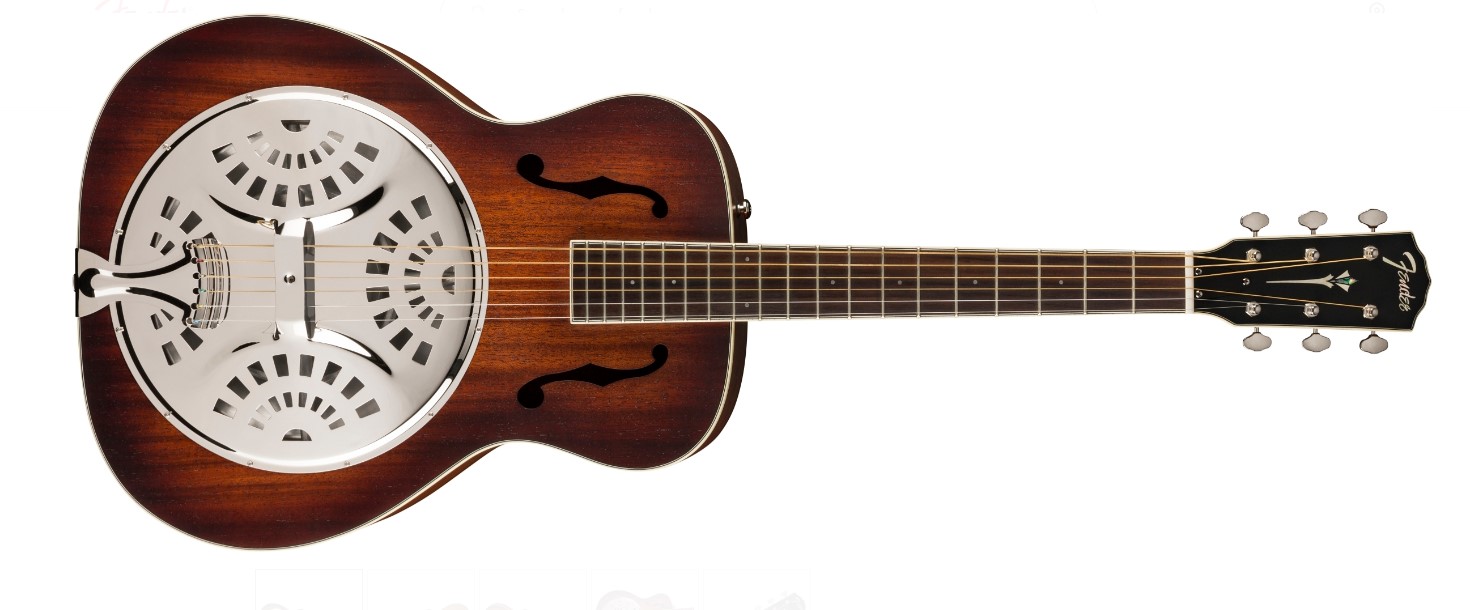 Fender PR-180E Resonator Chitarra resofonica mogano