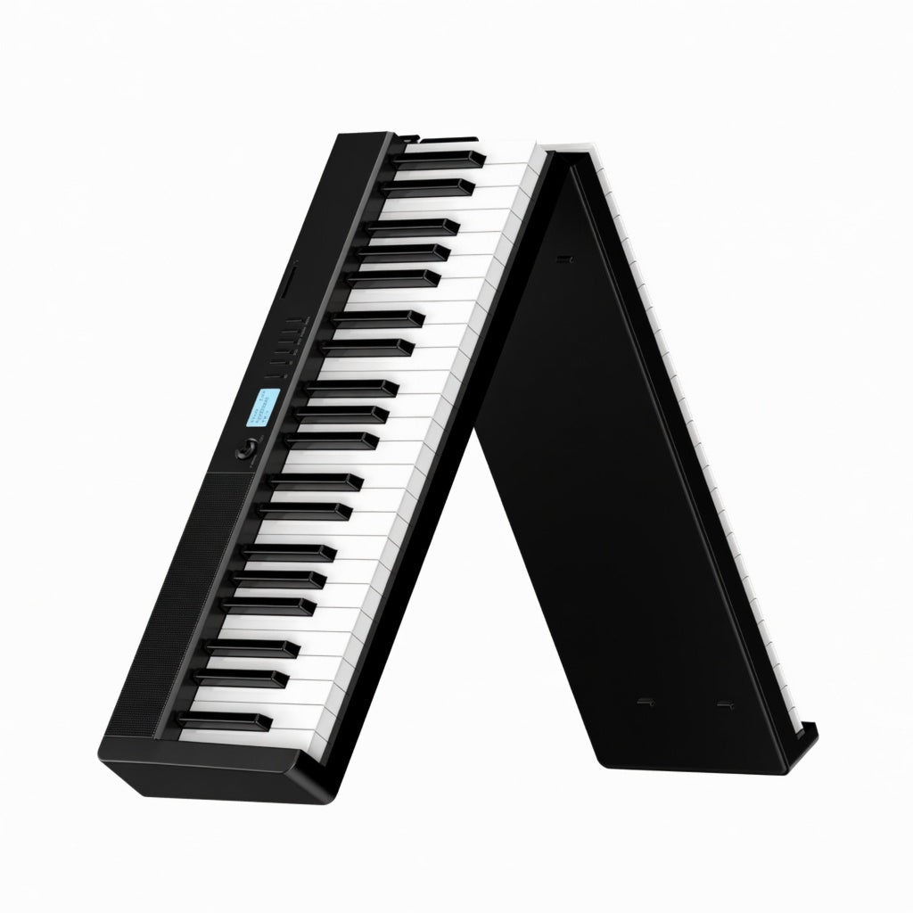 Terence V30 Piano Pieghevole 88 Tasti Pesati Nero