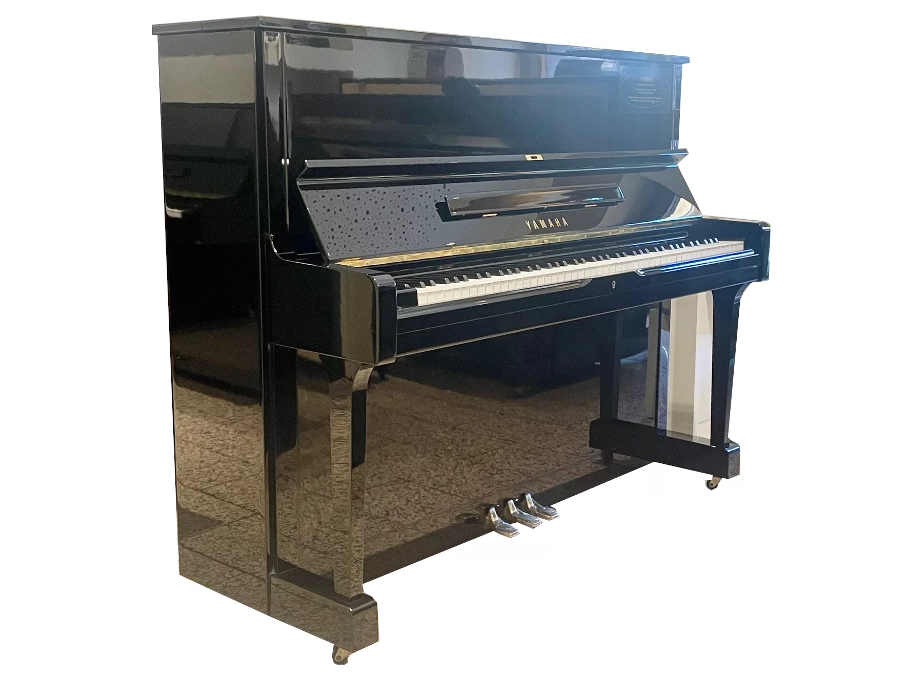 Yamaha U1H pianoforte verticale nero usato studio