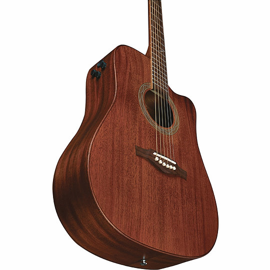 Eko Duo D200 CW E chitarra elettroacustica mogano