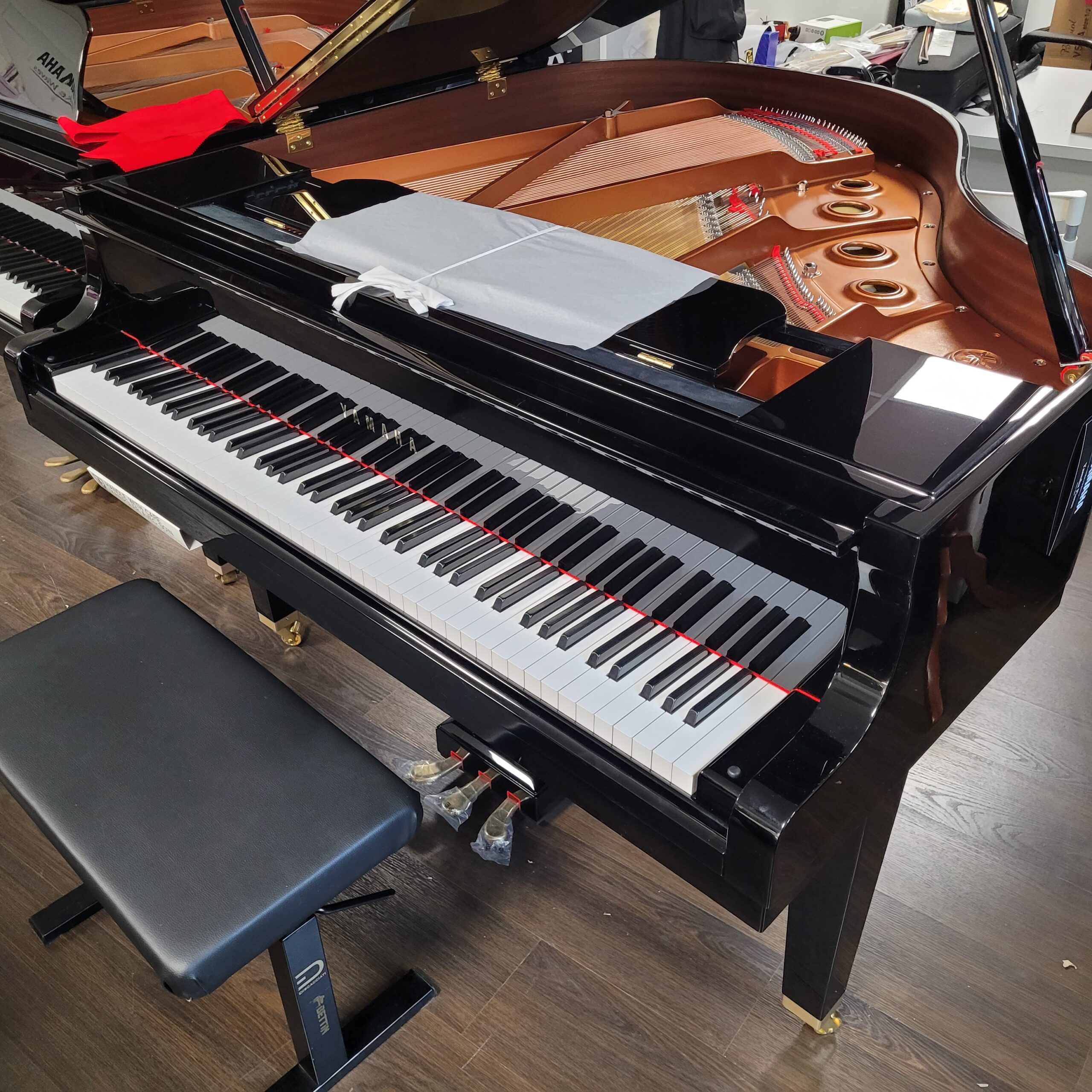 Yamaha GB1K SC3 Pianoforte a Coda Silent Nero Lucido