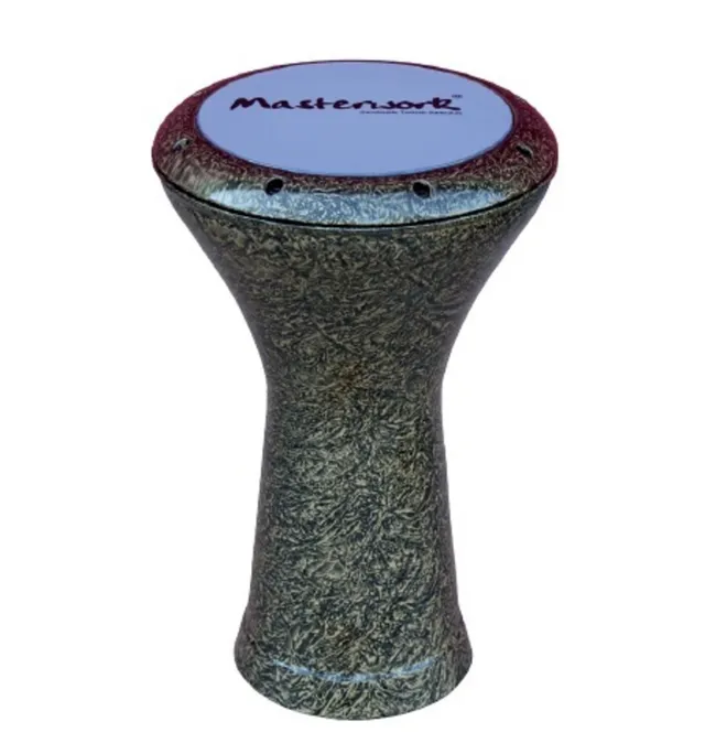 Masterwork Darbuka Martellata Verde Percussioni Alluminio
