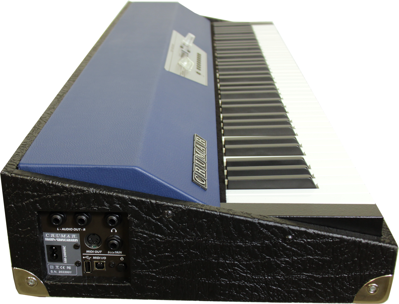Crumar Seventeen Piano elettrico vintage 73 tasti nero