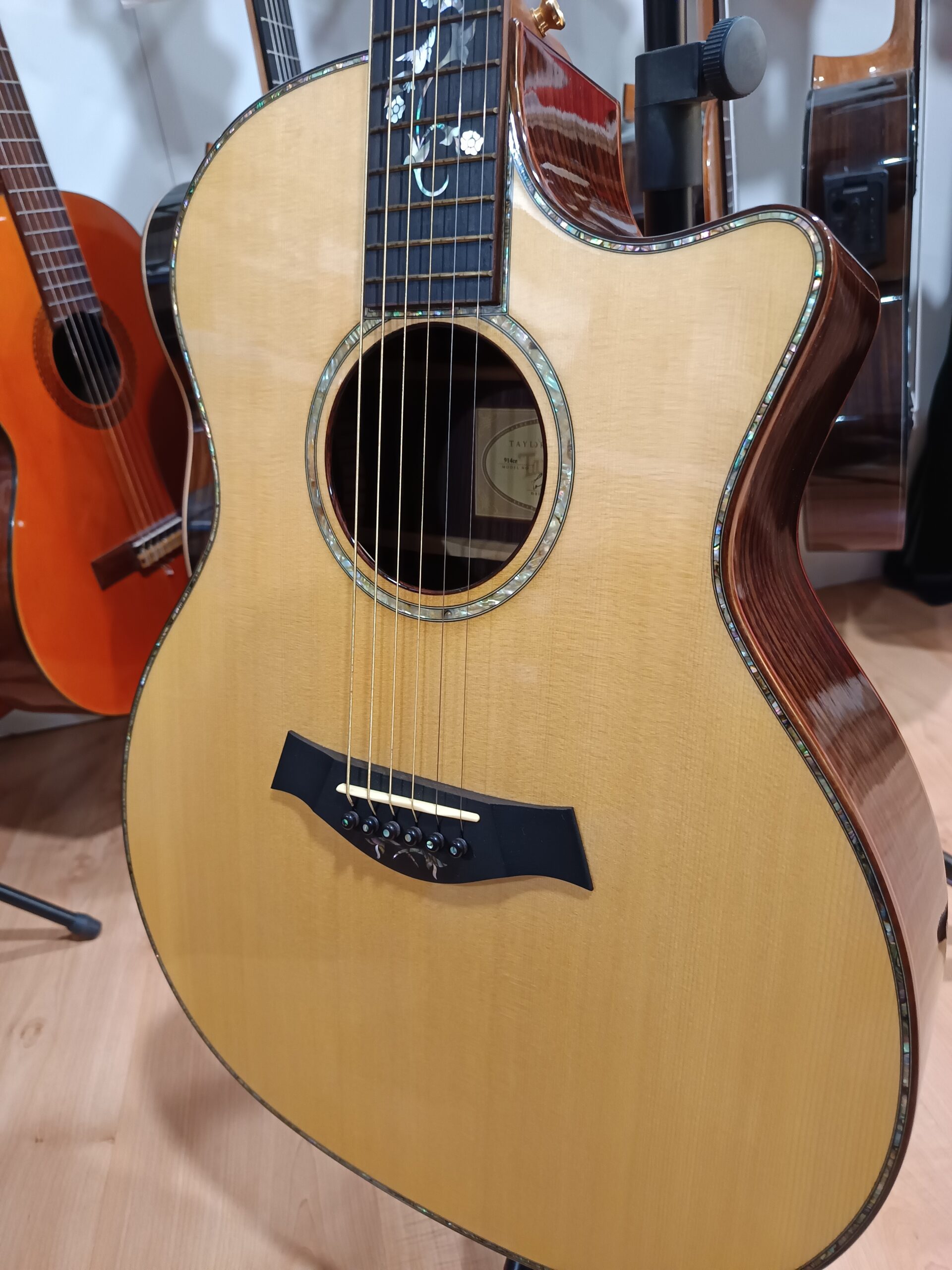 Taylor 914ce Chitarra Acustica Elettrica Usata Palissandro