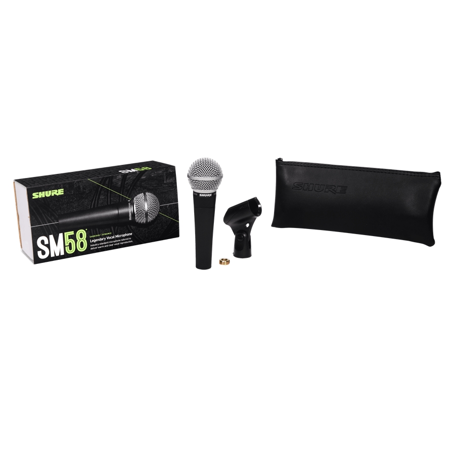 Shure SM58 microfono dinamico voce cardioide