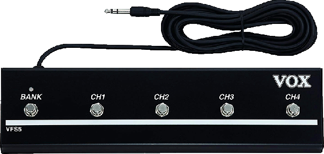 Vox VFS5 footswitch 5 interruttori cavo 5 m