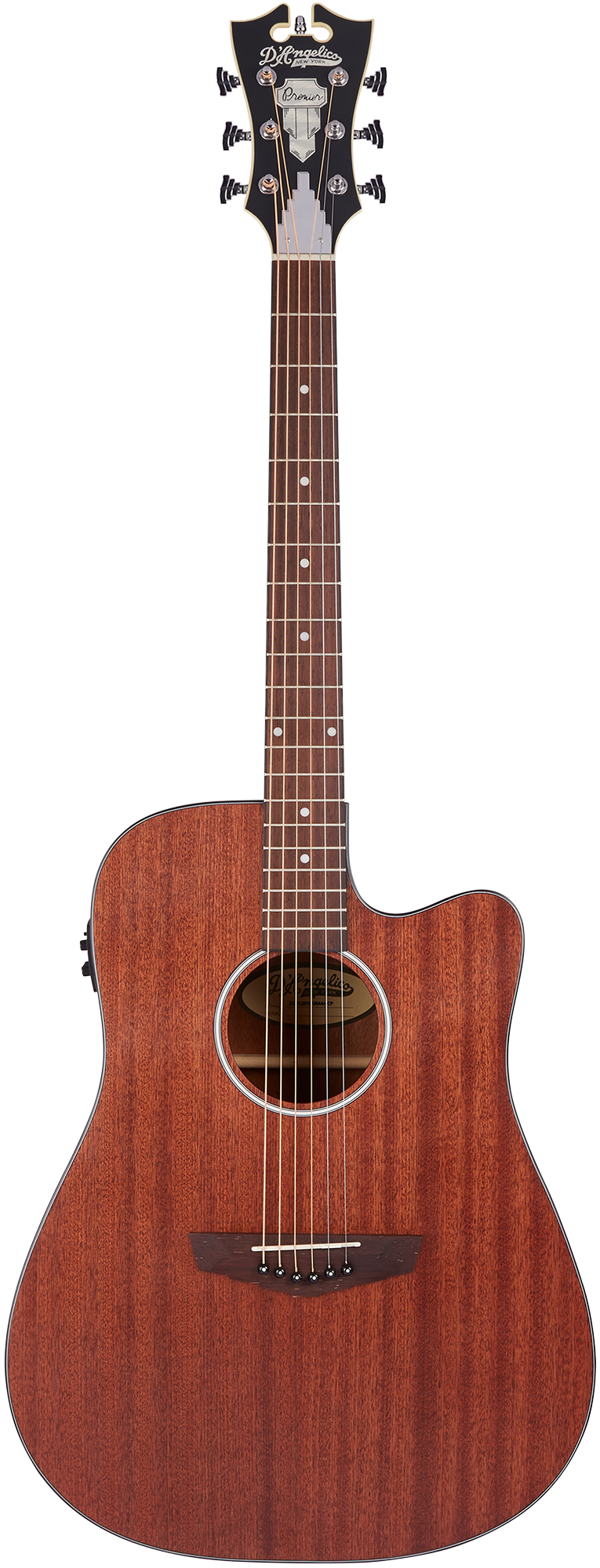 DAngelico Premier Bowery LS chitarra acustica Mogano Satin ex-demo