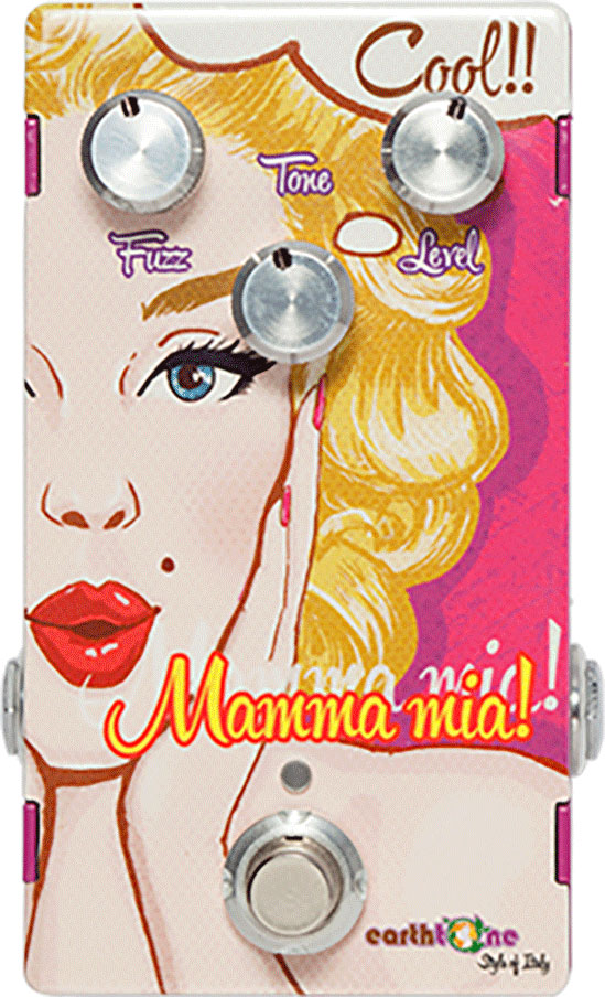 Earthtone Mamma Mia pedale fuzz germanio per chitarra