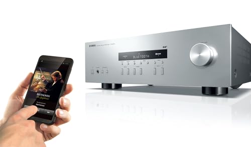 Yamaha R-S202D Sintoamplificatore Argento Bluetooth DAB