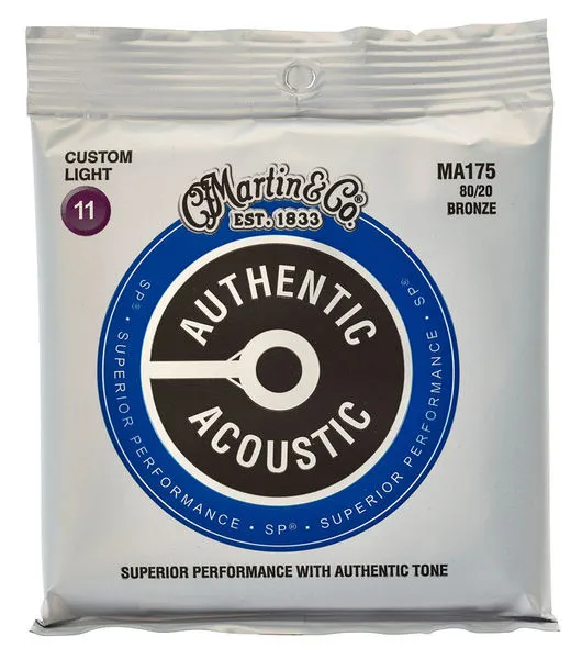 Martin Authentic SP Bronze Corde Chitarra Acustica 11-52