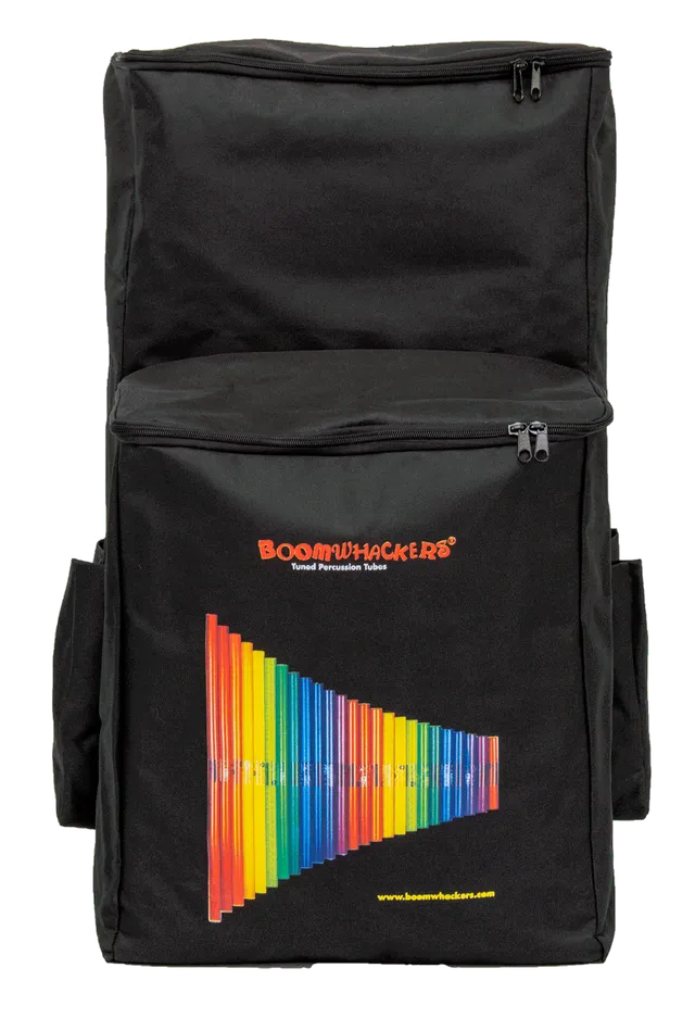 Boomwhackers BWBP zaino nylon 65 tubi nero