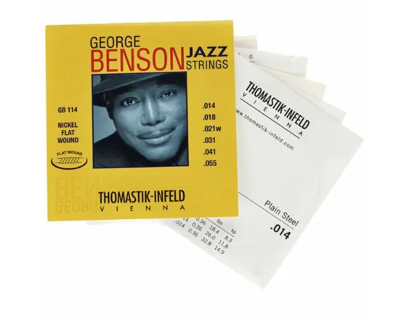 Thomastik GB114 George Benson corde chitarra jazz 014-055