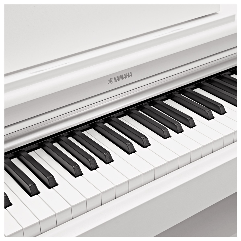 Yamaha Arius YDP-165 WH pianoforte digitale bianco con panca