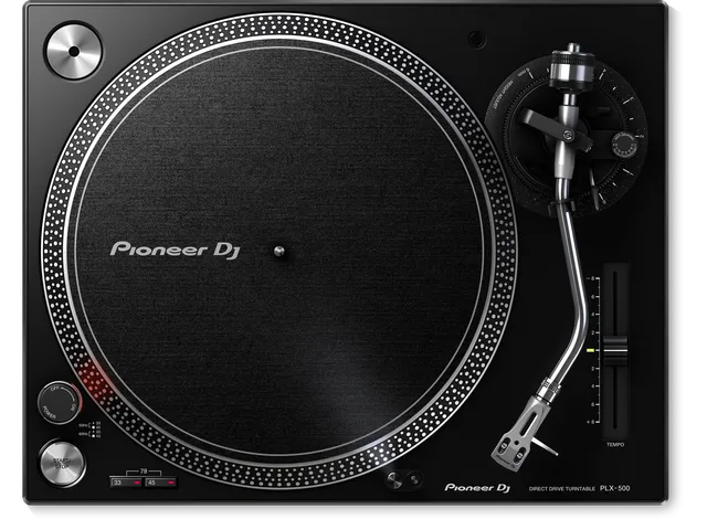 Pioneer PLX-500 giradischi USB nero coppia trazione diretta