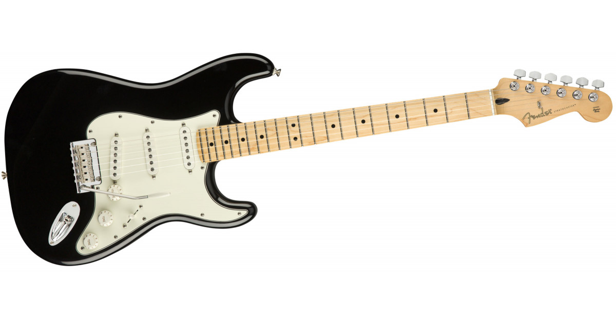Fender Player Strat Chitarra elettrica nera manico acero