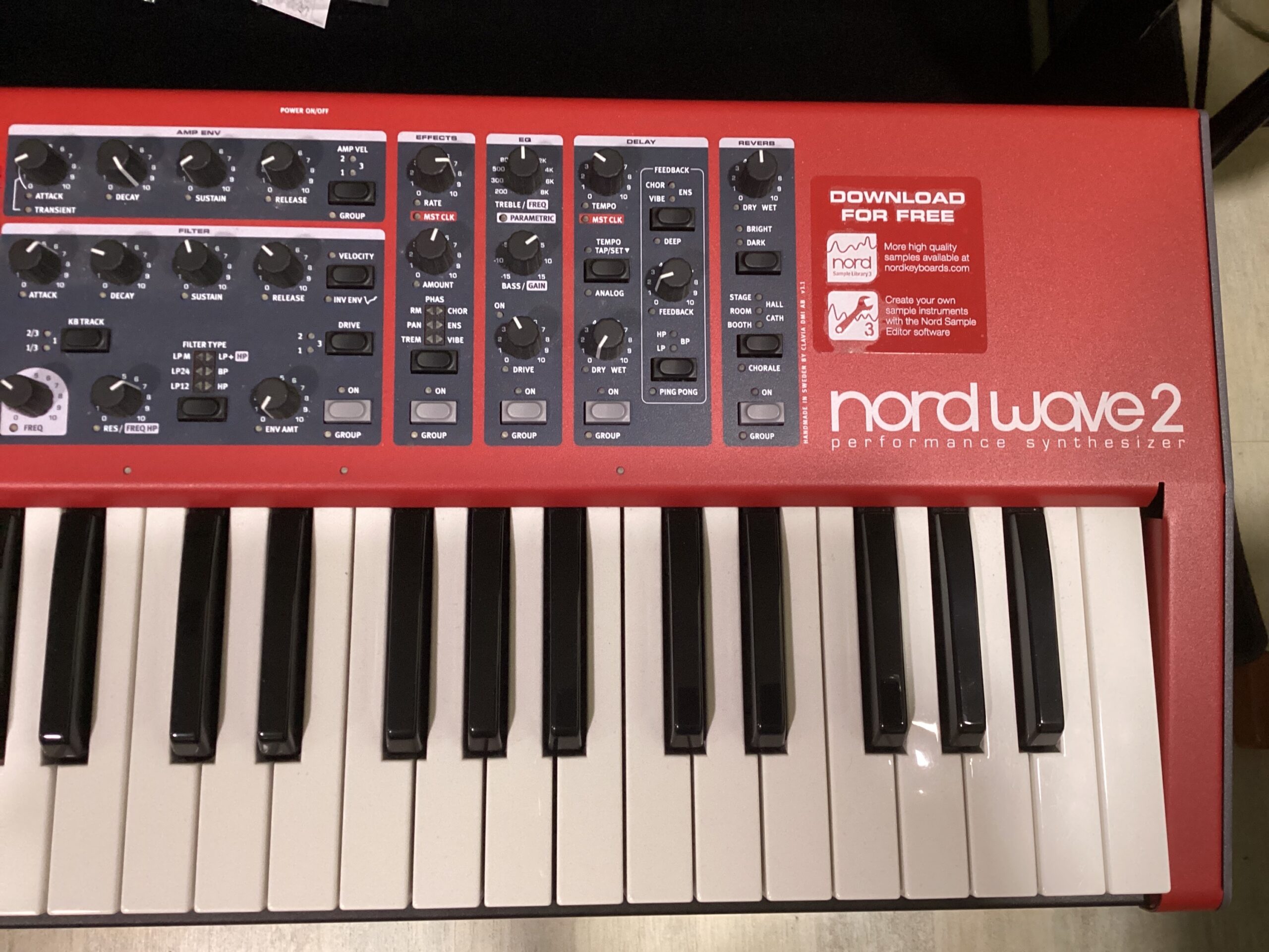Nord Wave 2 tastiera synth occasione usata