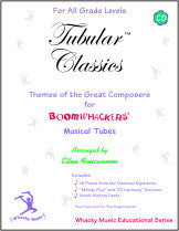 Boomwhackers Tubular Classics songbook con CD